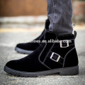2015 fashion Pu men winter boots zipper styles stock shoe
